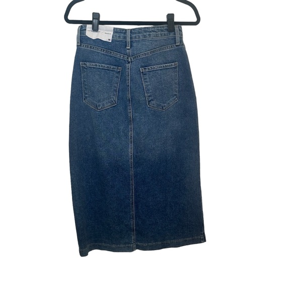 Laguna Beach Midi Denim Skirt - Picture 3 of 5